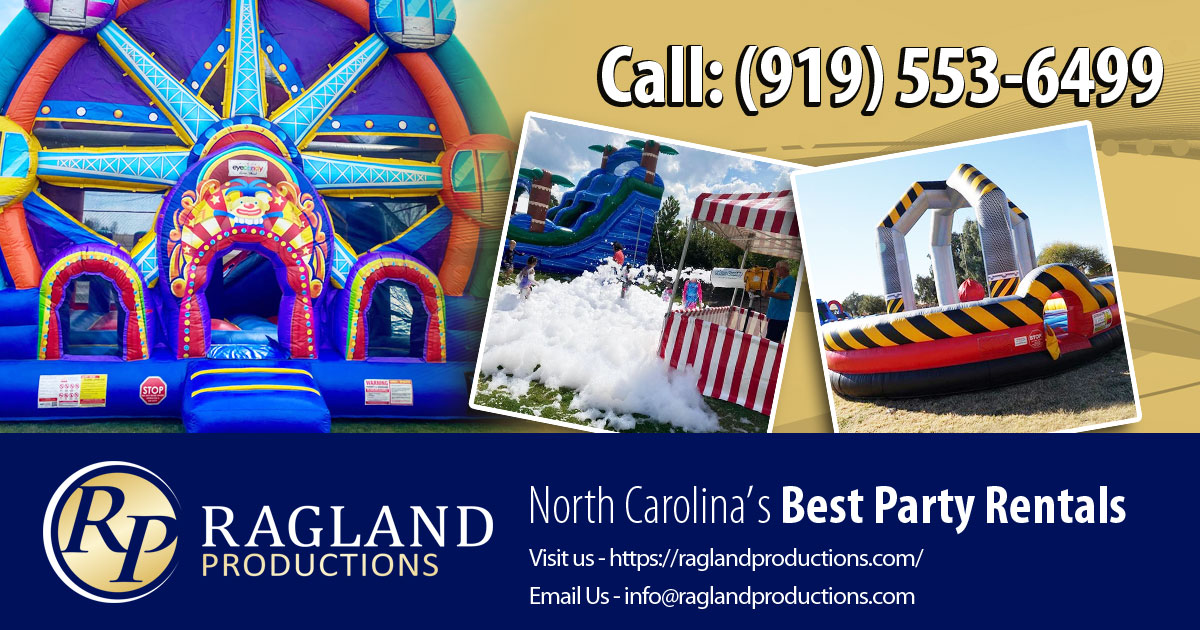Bounce Houses and Bounce / Slide Combo Ragland Productions Inc Clayton NC