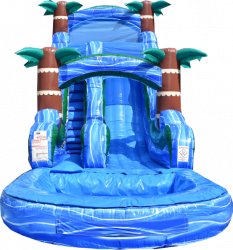 DSC 3748 1619015608 Blue Hurricane Water Slide - 18ft