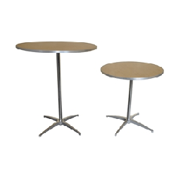 Bistro Cocktail Tables Tall 30 in. 10 tables